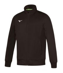 Kurtka z dresu Mizuno Team Core. Czarne kurtki męskie Mizuno, l, bez wzorów, z dresówki, sportowe, bez kaptura. Za 172.50 zł.