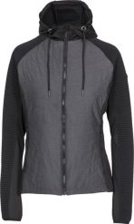 Bluza z kapturem 2058 z pikowanym korpusem. Czarne bluzy damskie 2117 OF SWEDEN, l, z aplikacjami, z poliesteru, bez ramiączek, z kapturem. Za 301.99 zł.
