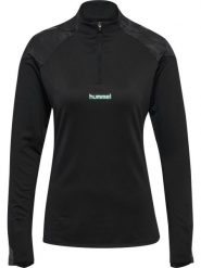 Bluza damska Hummel Blaze26 Pro. Czarne bluzy damskie Hummel, xl, bez wzorów, z materiału, klasyczne, bez ramiączek, bez kaptura. Za 242.50 zł.