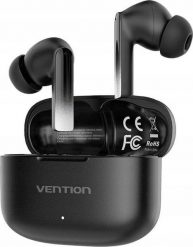 Słuchawki Vention Słuchawki bezprzewodowe, Vention, NBIB0, Elf Earbuds E04 (czarne). Czarne słuchawki bezprzewodowe Vention. Za 85.49 zł.