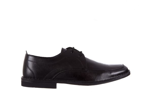 Półbuty Bayla-088 08471 Nature Nero, Czarny, Skóra naturalna - 44. Czarne półbuty męskie Bayla, bez wzorów, ze skóry, bez obcasa, bez zapięcia. W wyprzedaży za 134.10 zł.