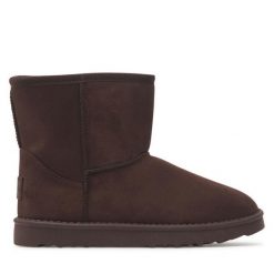 Śniegowce Jenny Fairy. Brązowe śniegowce damskie Jenny Fairy, bez zapięcia. Za 119.99 zł.