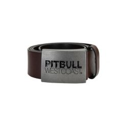 Pasek męski Pitbull skórzany TNT. Brązowe paski męskie PITBULL. Za 79.99 zł.