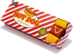 Soxo Skarpetki męskie SOXO zabawny hot dog 4045. Skarpety męskie Soxo, bez wzorów. Za 29.99 zł.
