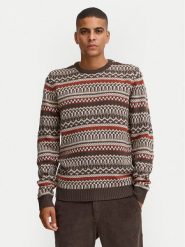 Blend Sweter 20717485 Brązowy Regular Fit. Brązowe swetry męskie Blend, m, bez wzorów, z syntetyku, bez kołnierzyka, bez ramiączek. Za 169.99 zł.