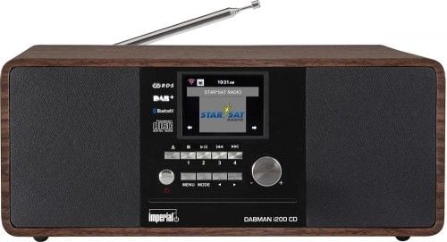 Imperial Radio DABMAN i200 CD/Internet/DAB/DAB+/UKW holzoptik. Radia No Name. Za 989.99 zł.