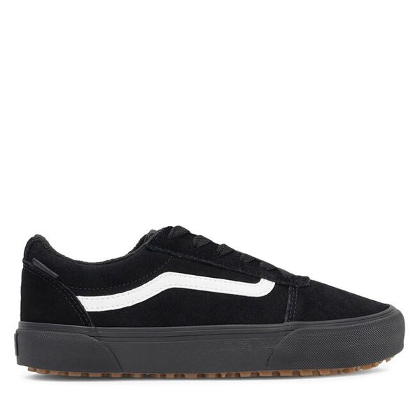 Tenisówki Vans. Czarne trampki i tenisówki damskie Vans, bez wzorów, bez zapięcia. Za 259.99 zł.