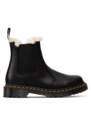 Dr. Martens Sztyblety 2976 Leonore 21045001 Czarny. Czarne botki damskie Dr. Martens, bez wzorów, ze skóry, bez obcasa, na płaskiej podeszwie, bez zapięcia. Za 939.99 zł.