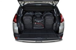 Torby Do Bagażnika Peugeot 3008 2009-2016 4Szt Kjust. Czarne torby podróżne damskie KJUST, bez wzorów, z kauczuku. Za 1,203.00 zł.