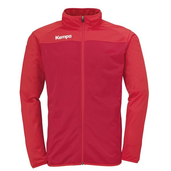 Bluza Kempa Prime Poly Jacket. Czerwone bluzy męskie Kempa, xl, bez wzorów, sportowe, bez ramiączek, bez kaptura. W wyprzedaży za 183.00 zł.