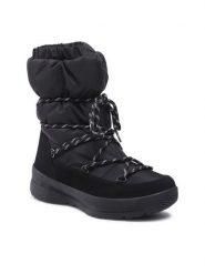 Jenny Fairy Śniegowce NS10121 Czarny. Czarne śniegowce damskie Jenny Fairy, z materiału, bez zapięcia. Za 119.99 zł.