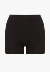 Czarne Majtki Modelujące w Stylu Spodenek Batiara. Czarne majtki damskie Born2be, z jeansu. Za 34.99 zł.
