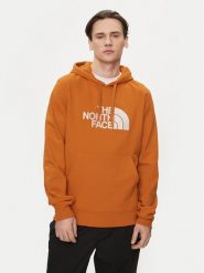 The North Face Bluza Light Drew Peak NF00A0TE Pomarańczowy Regular Fit. Brązowe bluzy męskie The North Face, m, bez wzorów, z bawełny, bez ramiączek, bez kaptura. Za 219.99 zł.