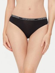 Emporio Armani Underwear Komplet 2 par fig klasycznych EW000403 AF10889 MC005 Czarny. Czarne majtki damskie Emporio Armani Underwear, z wiskozy. Za 129.99 zł.