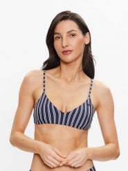 Roxy Góra od bikini Into The Sun ERJX304973 Granatowy. Niebieskie bikini Roxy, bez wzorów, z syntetyku. Za 89.99 zł.