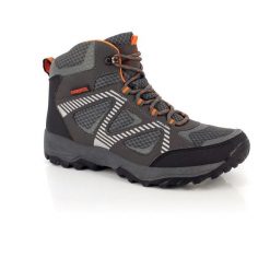 Buty trekkingowe dla dorosłych - CALTHA - Szare. Szare trekkingi męskie Kimberfeel, bez zapięcia. Za 284.00 zł.