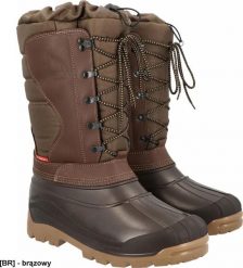 Buty trekkingowe męskie Reis BDVIGURPRO - Buty męskie ocieplane VIGUR PRO wykonane z mieszanki skóry typu nubuk podeszwa termokauczuk (TR) wymienny wk. Trekkingi męskie Reis, z dzianiny, bez zapięcia. Za 353.18 zł.