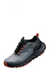 Buty trekkingowe niskie męskie Peaklord WP Low AO330333. Czarne trekkingi męskie AVOCCO, na lato, z materiału, bez zapięcia. Za 299.99 zł.