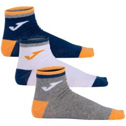 Skarpetki sportowe dla dorosłych Twin 3PPK Socks. Szare skarpetki damskie Joma, bez wzorów, z bawełny. Za 19.99 zł.