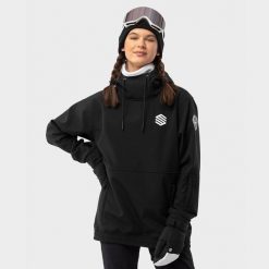 Kurtka snowboardowa damska W1-W Skywalk. Czarne kurtki sportowe damskie SIROKO, xs, bez wzorów, z softshellu, bez ramiączek, bez kaptura, narciarskie. Za 844.00 zł.