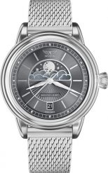 Zegarek Aviator Zegarek damski Aviator V.1.33.0.254.5 srebrny. Szare zegarki damskie AVIATOR, srebrne. Za 2,350.00 zł.