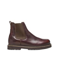 Buty trekkingowe Birkenstock Highwood Slip On Brązowy. Brązowe trekkingi męskie Birkenstock, na jesień, z gumy, bez zapięcia. Za 754.55 zł.
