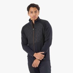 Kurtka do narciarstwa biegowego męska Swedemount Core X.C Jacket wodoodporna. Czarne kurtki męskie SWEDEMOUNT, na zimę, m, bez wzorów, sportowe, bez kaptura. Za 399.99 zł.