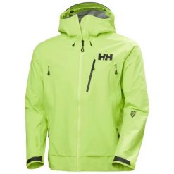 Kurtka narciarska Helly Hansen Odin 9 Worlds 3.0. Zielone kurtki sportowe męskie Helly Hansen, na lato, l, bez wzorów, z dzianiny, bez kaptura, narciarskie. Za 1,729.50 zł.