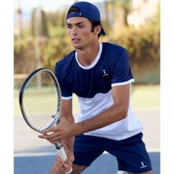 Koszulka sportowa męska Performance. Białe koszulki sportowe męskie NORDICDOTS, l, bez wzorów, z elastanu, bez ramiączek. W wyprzedaży za 129.50 zł.