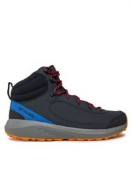 Columbia Trekkingi Trailstorm™ Peak Mid 1987041 Granatowy. Niebieskie botki męskie Columbia, bez wzorów, z materiału, bez obcasa, bez zapięcia. Za 349.99 zł.