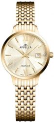 Zegarek damski Appella L50012.1161DQ złoty. Żółte zegarki damskie Appella, złote. Za 1,540.00 zł.