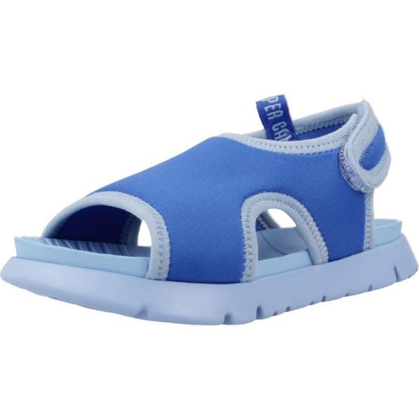 Sandały CAMPER OLAS SIERRA/MIRASAND Niebieski. Niebieskie sandały męskie Camper, bez wzorów, z tkaniny, bez zapięcia. Za 165.99 zł.