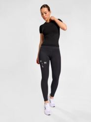 Damskie legginsy Hummel Active Court HW. Czarne legginsy damskie Hummel, bez wzorów, z dżerseju. Za 286.00 zł.