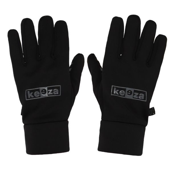 Rękawiczki sportowe z ABS Keeza Pulse. Czarne rękawiczki męskie KEEZA, bez wzorów. Za 55.00 zł.