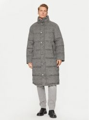 Michael Kors Płaszcz zimowy CF4202FFF1 Szary Regular Fit. Szare płaszcze męskie Michael Kors, na zimę, m, bez wzorów, z syntetyku, bez kołnierzyka, bez kaptura. Za 3,129.00 zł.
