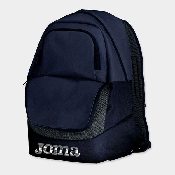Plecak Joma Diamond II granatowy. Niebieskie plecaki damskie Joma, bez wzorów, z materiału. Za 88.99 zł.