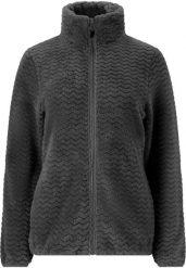 Bluza polarowa damska Whistler Matra. Szare bluzy damskie Whistler, bez wzorów, z materiału, bez ramiączek, bez kaptura. Za 171.99 zł.