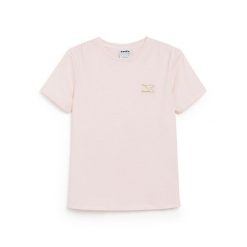 Koszulka damska DIADORA L.T-SHIRT SS FLOUNCE. Czerwone koszulki sportowe damskie Diadora, l, bez wzorów, bez ramiączek. Za 39.99 zł.