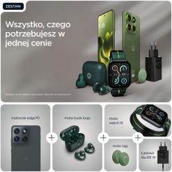 Smartfon Motorola Edge 70 12/512GB Gadget Gray. Szare smartfony Motorola. Za 3,764.68 zł.