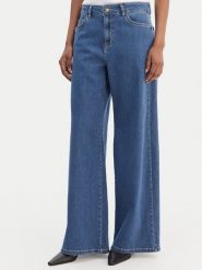 Marella Jeansy Emme by Marella Disco 2615181111 Niebieski Wide Leg. Niebieskie jeansy damskie Marella, bez wzorów, z bawełny. Za 320.99 zł.