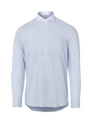 Olymp Level Five koszula biznesowa Mężczyźni Slim Fit Bawełna biały, 42. Białe koszule męskie OLYMP Level Five, m, bez wzorów, z bawełny, biznesowe, bez kołnierzyka, bez ramiączek. Za 329.95 zł.