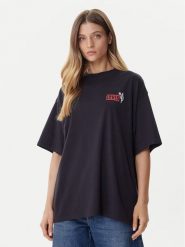 Levi's® T-Shirt Graphic 000G4-0020 Czarny Relaxed Fit. Czarne t-shirty damskie l, bez wzorów, z bawełny, bez kołnierzyka, bez ramiączek. Za 139.99 zł.