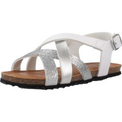 Sandały GEOX J SANDAL CHILENE GIR Biały. Białe sandały męskie Geox, na lato, bez wzorów, z syntetyku, bez zapięcia. Za 156.99 zł.
