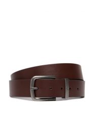 Calvin Klein Pasek Seasonal Logo Tumbled 35Mm Fixed LV04D7128G Brązowy. Brązowe paski męskie Calvin Klein, ze skóry. Za 249.99 zł.
