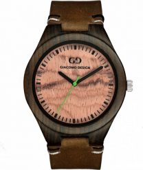 Zegarek Giacomo Design Drewniany męski GD08011. Zegarki męskie Giacomo Design, bez wzorów. Za 299.00 zł.