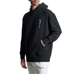 Bluza turystyczna męska Superdry Micro Slide Hood. Szare bluzy męskie Superdry, m, bez wzorów, z bawełny, casualowe, bez ramiączek, bez kaptura. W wyprzedaży za 193.00 zł.