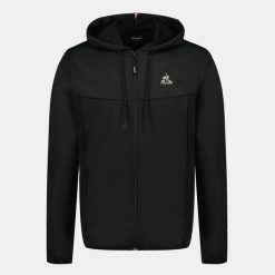 Bluza z kapturem i zamkiem błyskawicznym Le Coq Sportif Tech SP N°1. Czarne bluzy sportowe męskie le coq sportif, m, bez wzorów, z kapturem. Za 489.35 zł.