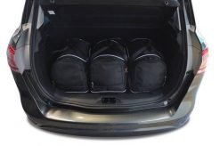 Torby Do Bagażnika Ford B-Max 2012-2017 3Szt Kjust. Czarne torby podróżne damskie KJUST, bez wzorów, z kauczuku. Za 780.00 zł.