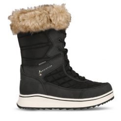 Śniegowce Whistler. Czarne śniegowce damskie Whistler, bez zapięcia. Za 279.99 zł.