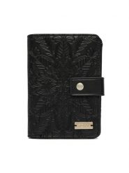 Roxy Portfel Polita ERJAA04425 Czarny. Czarne portfele damskie Roxy, ze skóry. Za 109.99 zł.